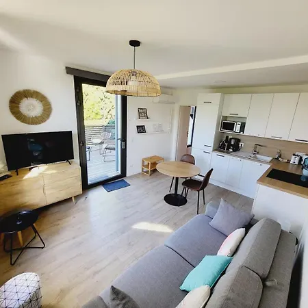 La Fossette - T2 Avec Terrasse, Parking Et Wifi * Ле-Лаванду
